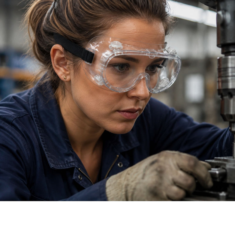 Rugged Blue Anti-Fog Safety Goggles, view 6 of 6
