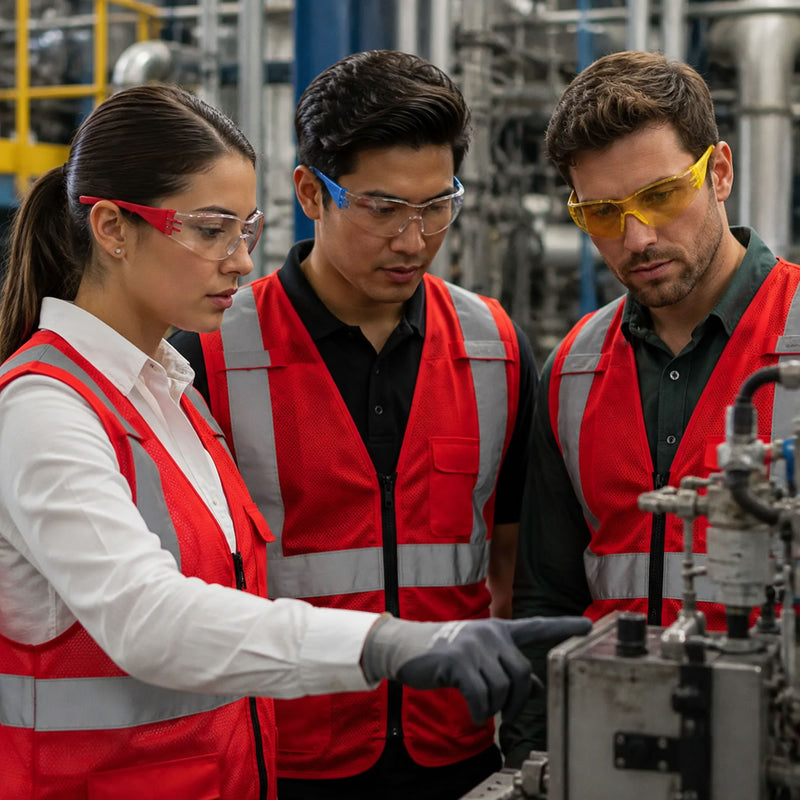 Rugged Blue Diablo Safety Glasses, view 17 of 18