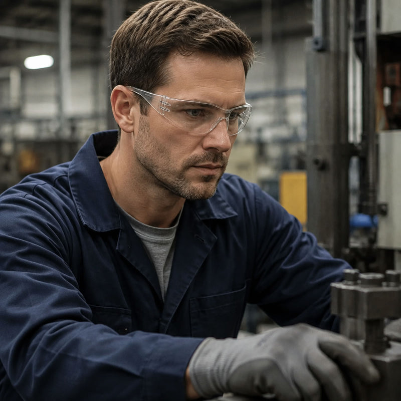 Rugged Blue Diablo Readers Bifocal Safety Glasses, view 5 of 7