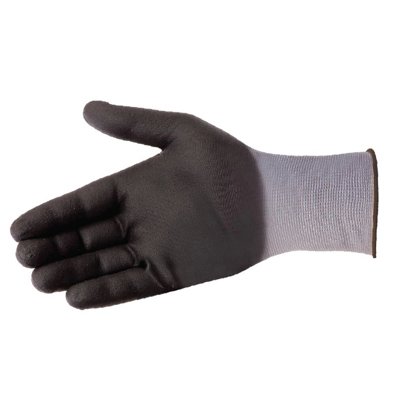 FroGrip G-Grip F4600 Micro-Foam Nitrile Coated Gloves, Gray/Black, view 2 of 4
