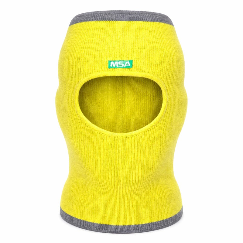 MSA V-Gard Winter Hard Hat Liner, 10118418, Hi-Viz Yellow-Green, view 1 of 6