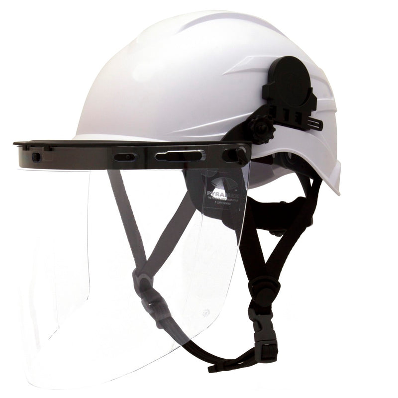 Pyramex Clear Tapered Polycarbonate Face Shield - S1110, view 2 of 4