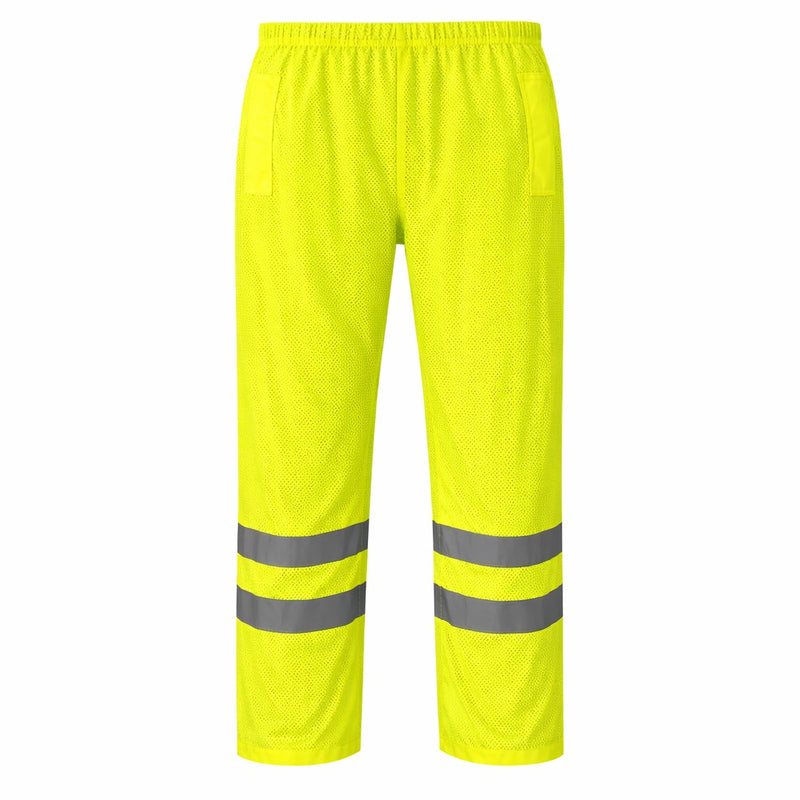 OccuNomix Class E Hi-Vis Mesh Safety Pants, LUX-TEM, view 1 of 4