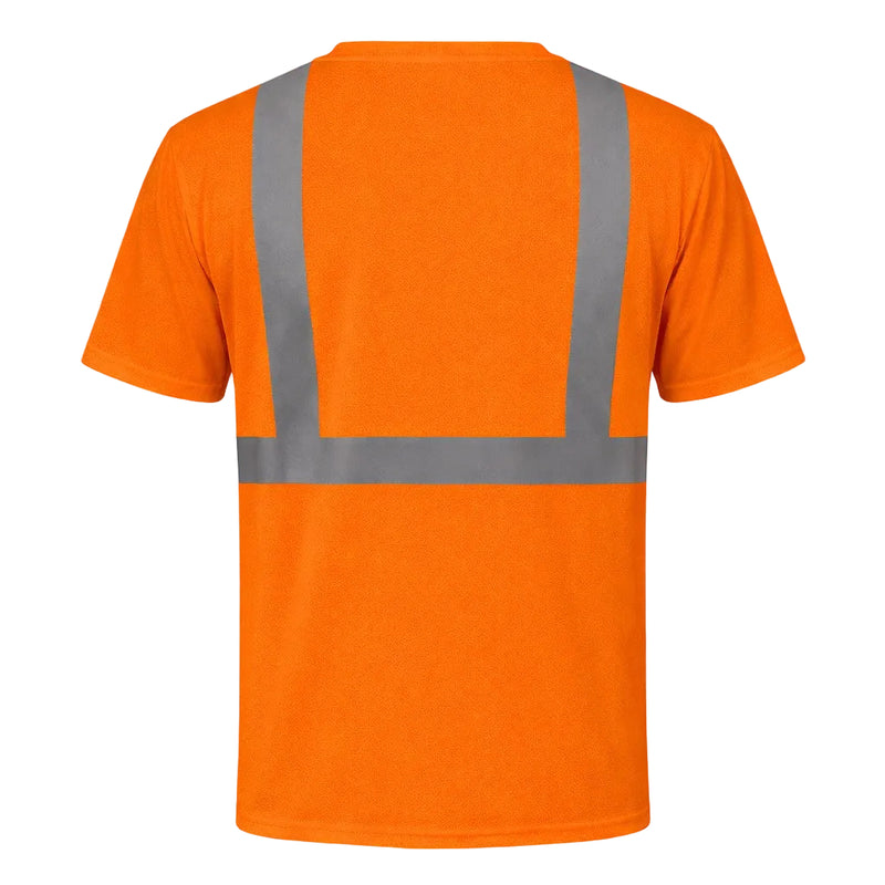 Rugged Blue Type R Class 2 Hi-Vis Wicking Short Sleeve T-Shirt, view 4 of 10