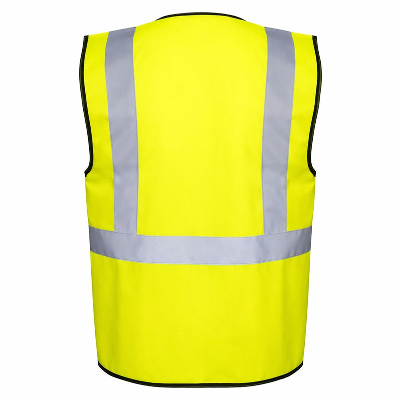 Rugged Blue Type R Class 2 Hi-Vis Economy Safety Vest, view 2 of 8