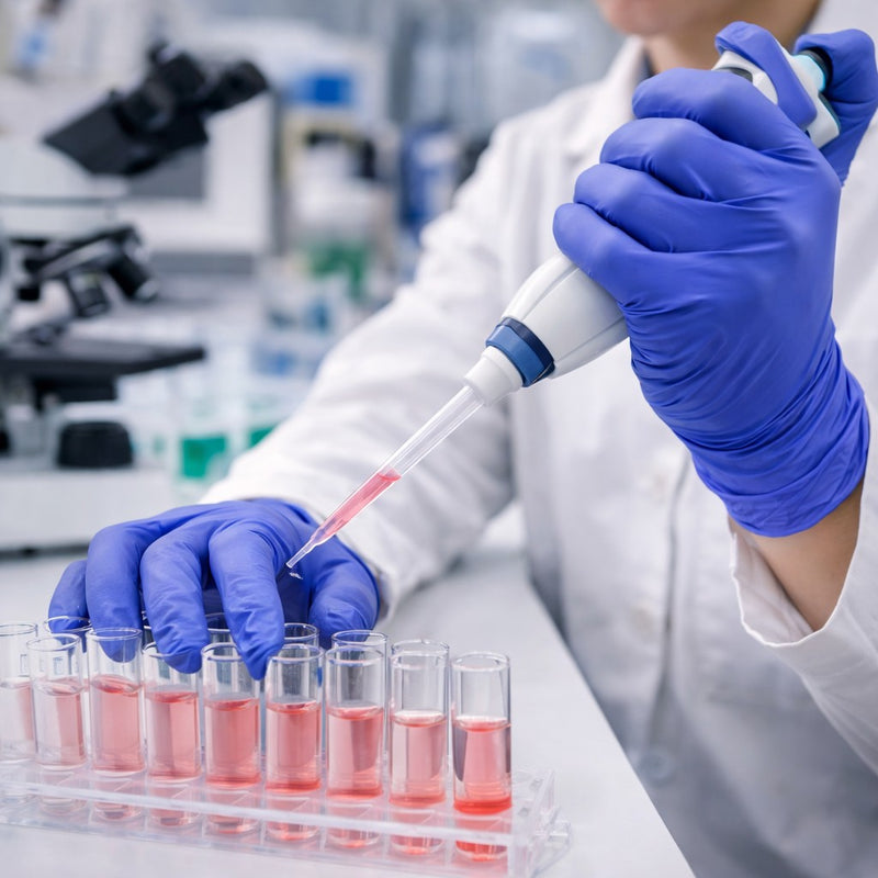 DASH Alasta 100 Nitrile Exam Grade Disposable Gloves, Violet Blue, 3.1 mil, Box of 100, view 3 of 12