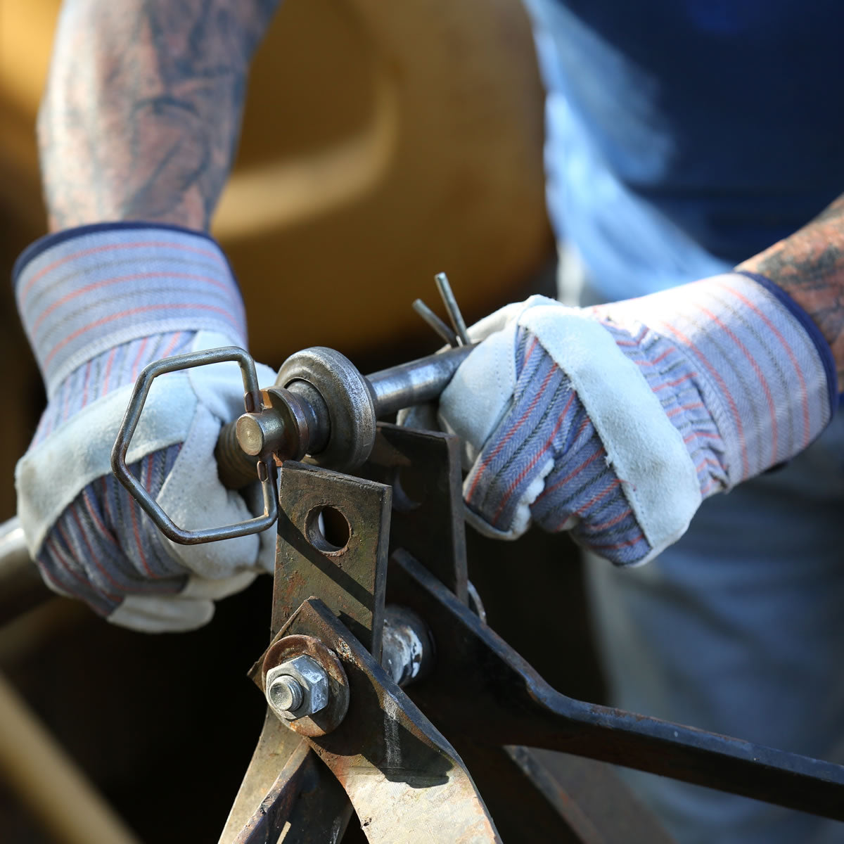 Pyramex Safety GL1002W Split Cowhide Leather Palm Gloves, Gray Pyramex Safety GL1002W Split Cowhide Leather Palm Gloves, Gray