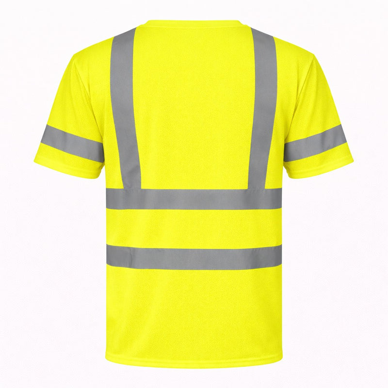 Pyramex RTS34 Type R Class 3 Hi-Vis Short Sleeve T-Shirt, view 4 of 5