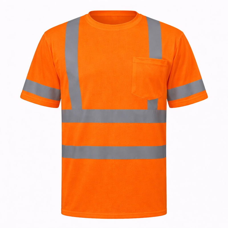 Pyramex RTS34 Type R Class 3 Hi-Vis Short Sleeve T-Shirt, view 2 of 5