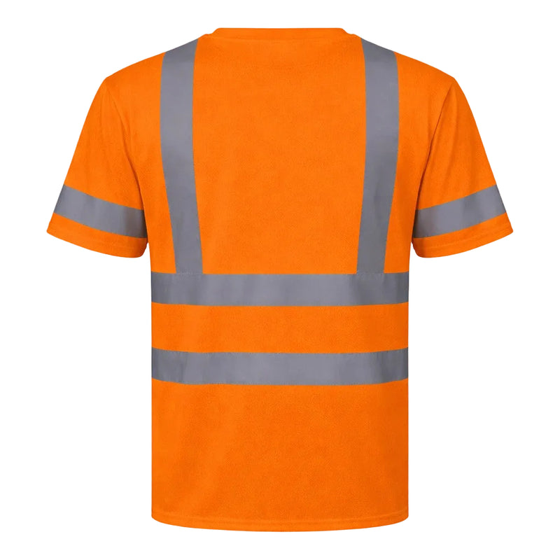 Pyramex RTS34 Type R Class 3 Hi-Vis Short Sleeve T-Shirt, view 3 of 5