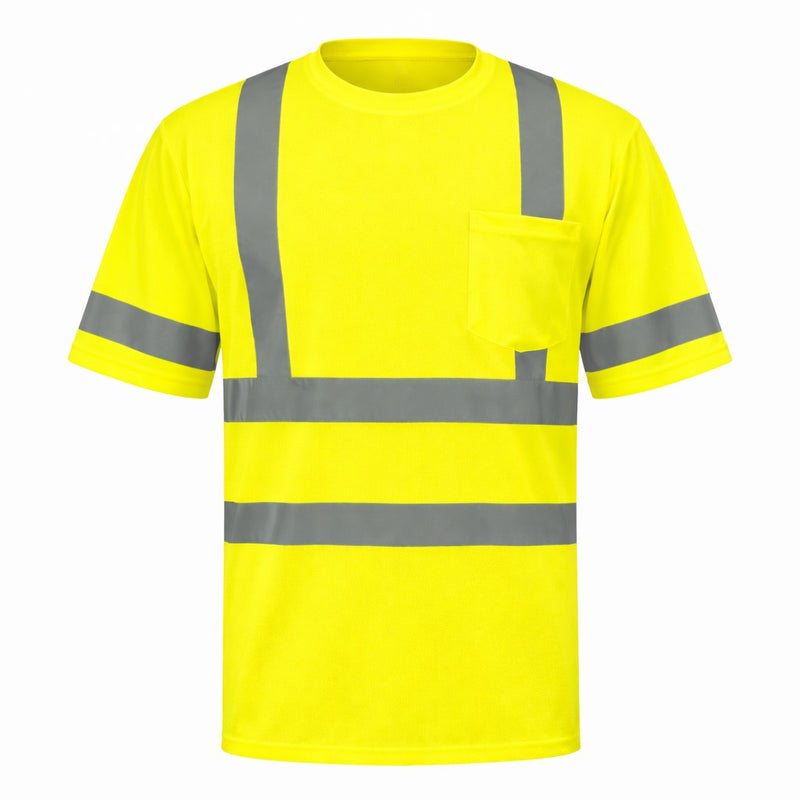 Pyramex RTS34 Type R Class 3 Hi-Vis Short Sleeve T-Shirt, view 1 of 5