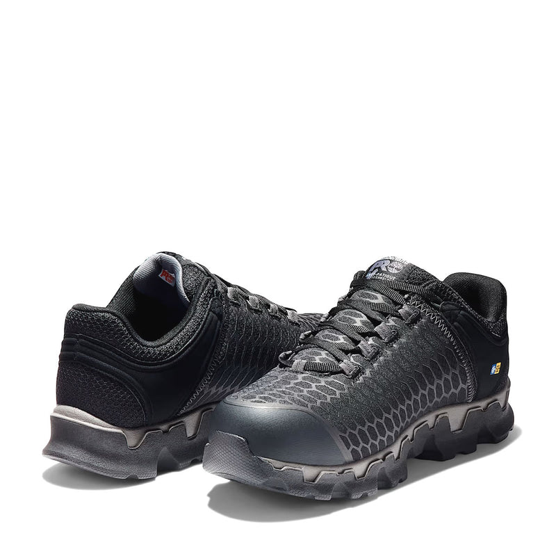 Timberland PRO Men's Powertrain Sport SD+ Alloy Safety Toe Work Shoes, TB1A1B6U001, view 4 of 6