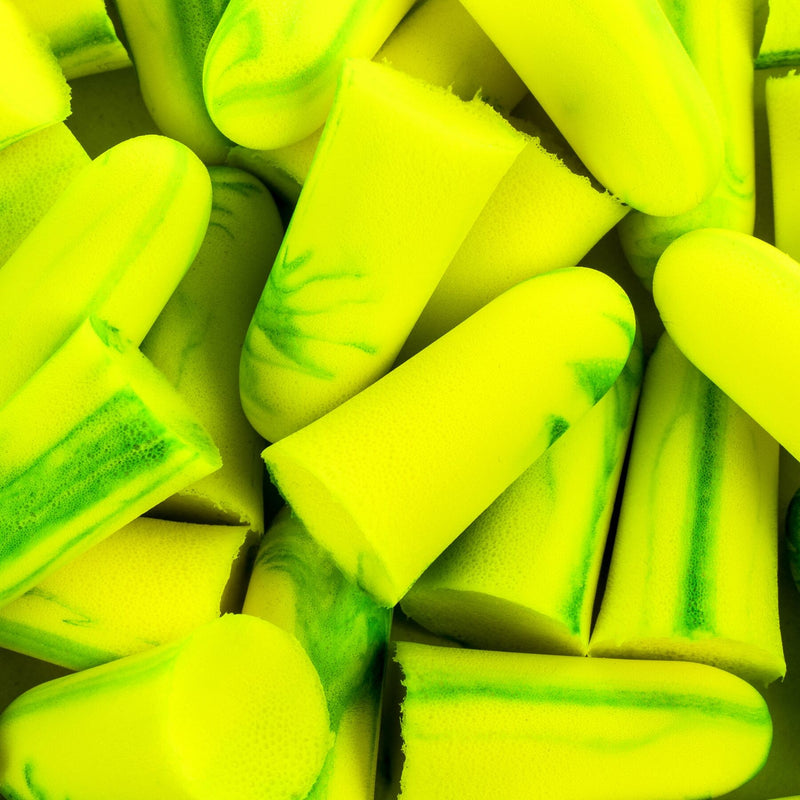 Goin' Green Disposable Earplugs NRR 33dB, USA MADE, 222200575, 200 Pair, Green, view 3 of 5