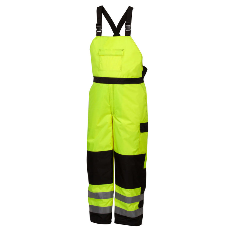 Pyramex RWB46 Type R Class E Hi-Vis Insulated Winter Bib, view 1 of 4