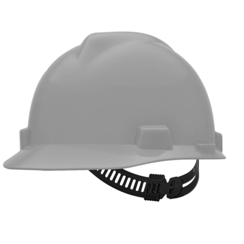 MSA V-Gard Cap Style Hard Hat Staz-On 4-Point Suspension, view 9 of 21