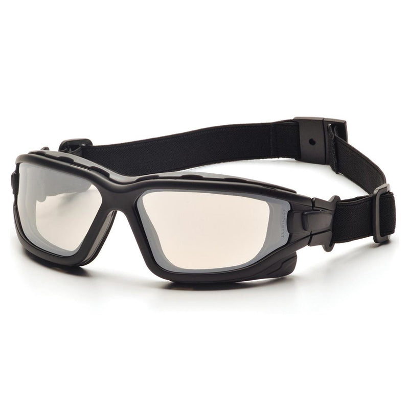 Pyramex I-Force Dual Pane Sealed Safety Glasses, Black Frame/Strap, view 9 of 12
