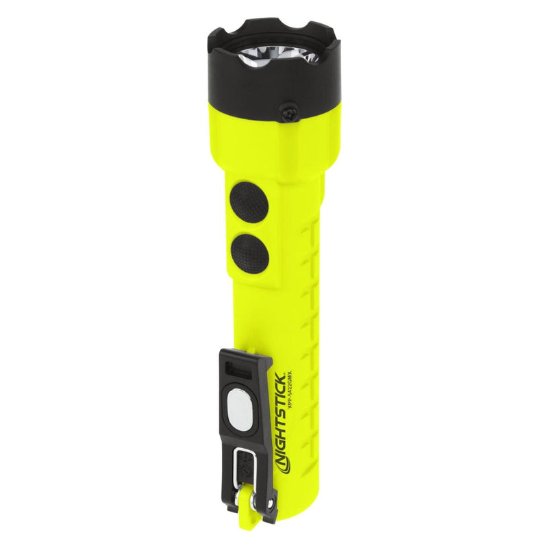 Nightstick Intrinsically Safe Dual-Light Flashlight w/Magnets - 3 AA (not included) - Green - UL913, view 1 of 9