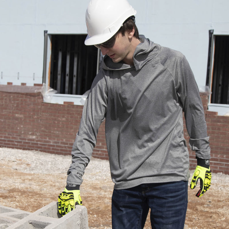 Pyramex RLPH1NS Hi-Vis Lightweight Hoodie, view 4 of 12