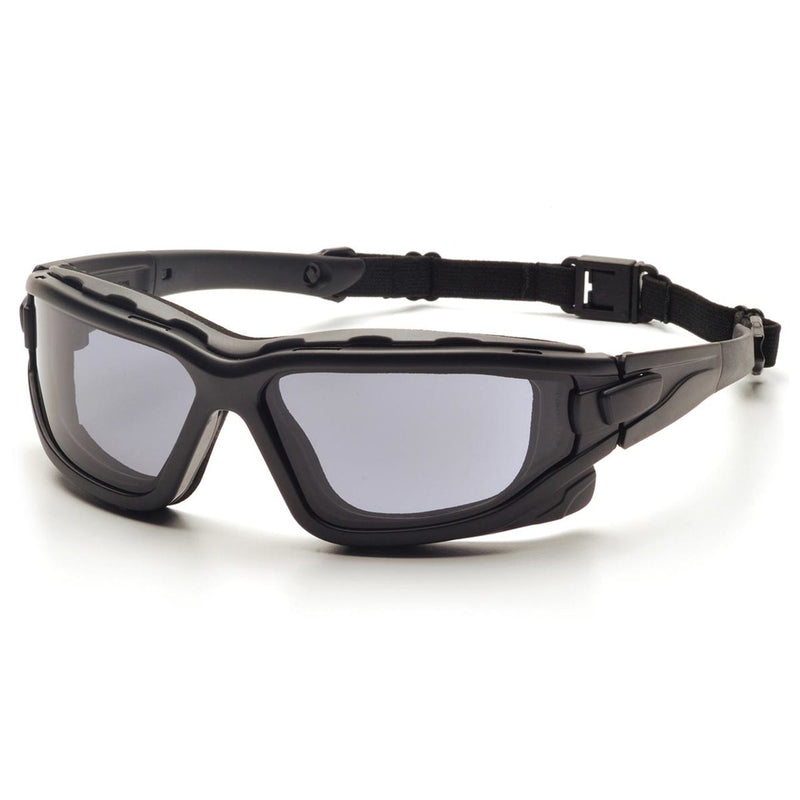 Pyramex I-Force Dual Pane Sealed Safety Glasses, Black Frame/Strap, view 12 of 12