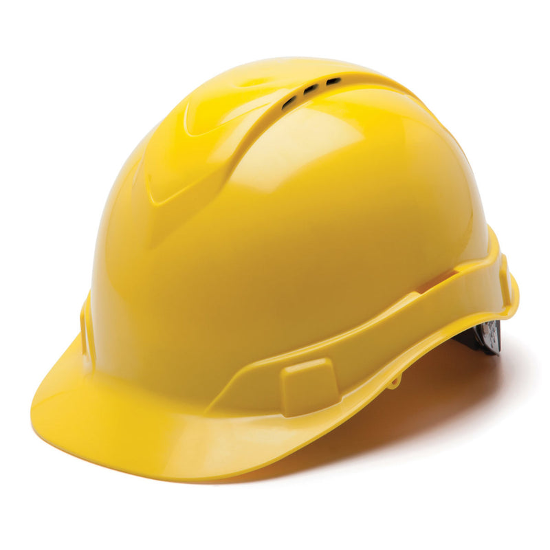 Pyramex Ridgeline Vented Cap Style Hard Hat 4-Point Ratchet Suspension, view 8 of 19