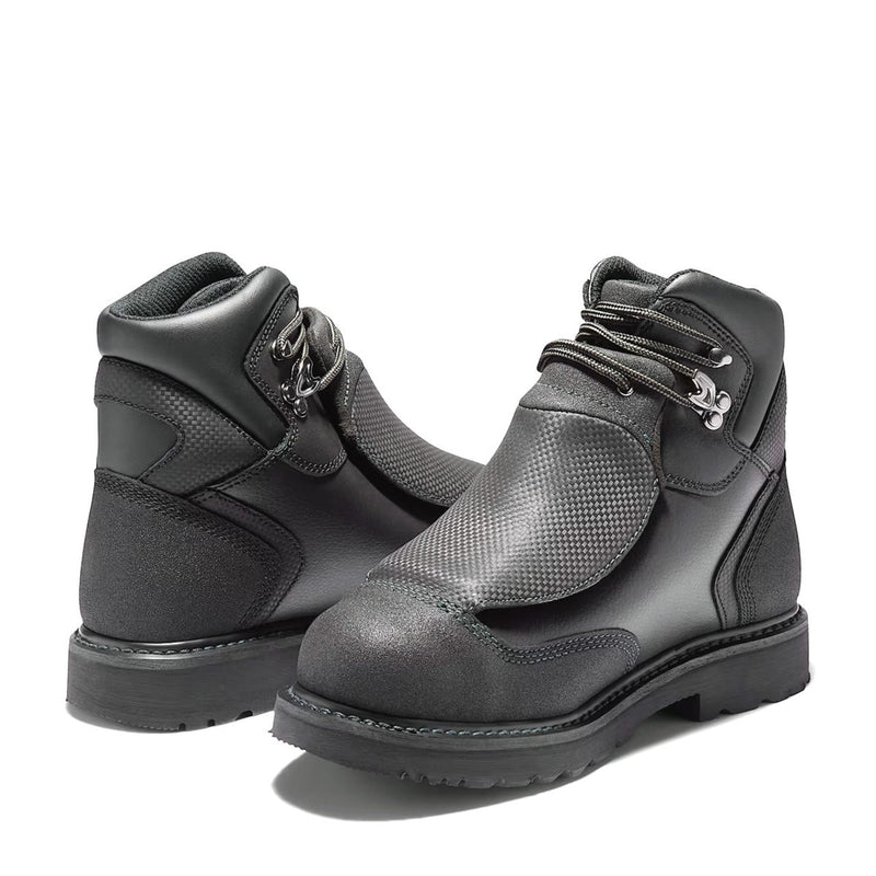 Timberland PRO Men's 6" EH Met Guard Steel Toe Work Boots, TB1400000011, view 4 of 6