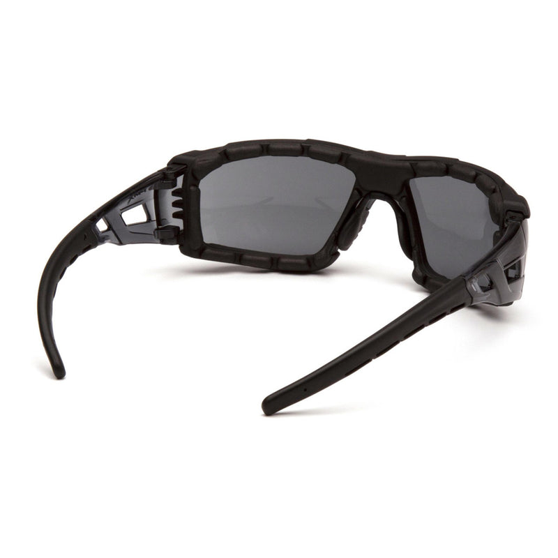 Pyramex Fyxate Foam Padded Sealed Safety Glasses, Black Temples, view 4 of 6