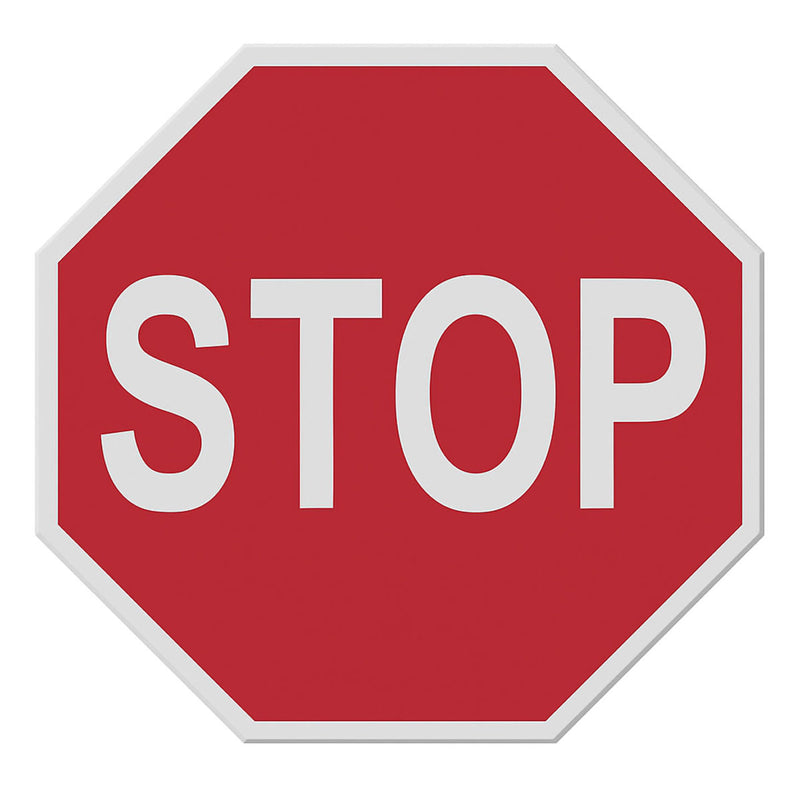 Stop Sign, 24 in x 24 in, Engineer Grade Reflective Aluminum, view 1 of 3