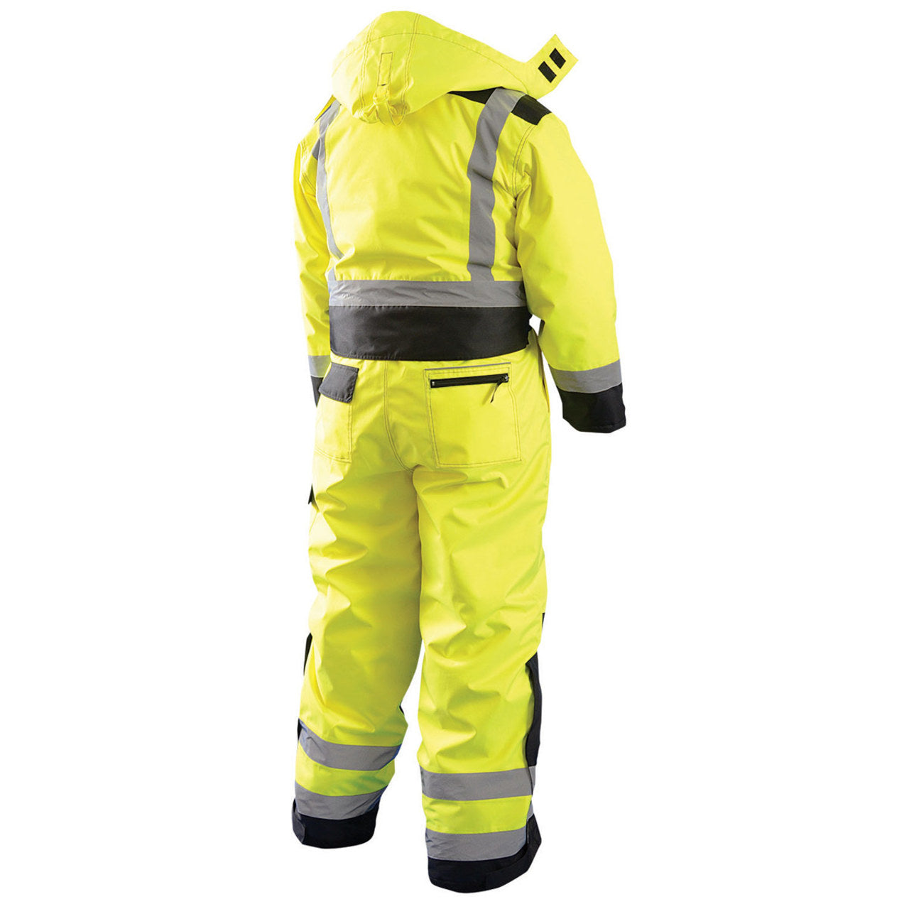 Occunomix Type R Class 3 Hi-Vis Insulated Winter Coverall, LUX-WCVL Occunomix Type R Class 3 Hi-Vis Insulated Winter Coverall, LUX-WCVL