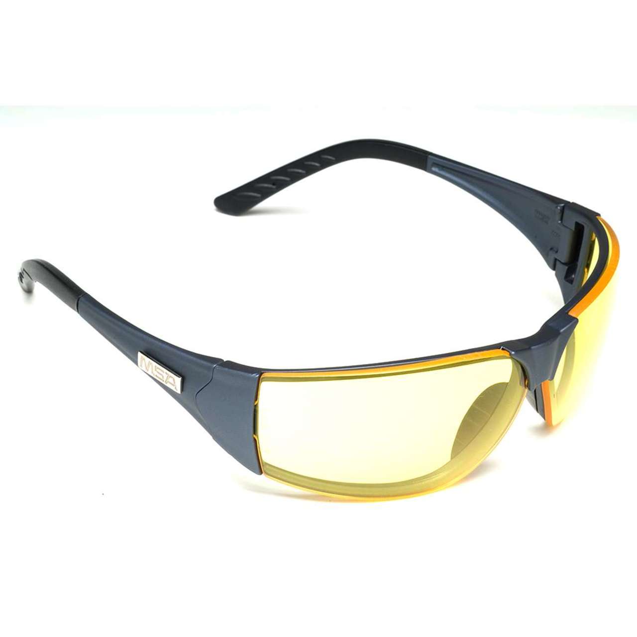 MSA Easy-Flex Safety Glasses, Amber Lens - 10070919 MSA Easy-Flex Safety Glasses, Amber Lens - 10070919