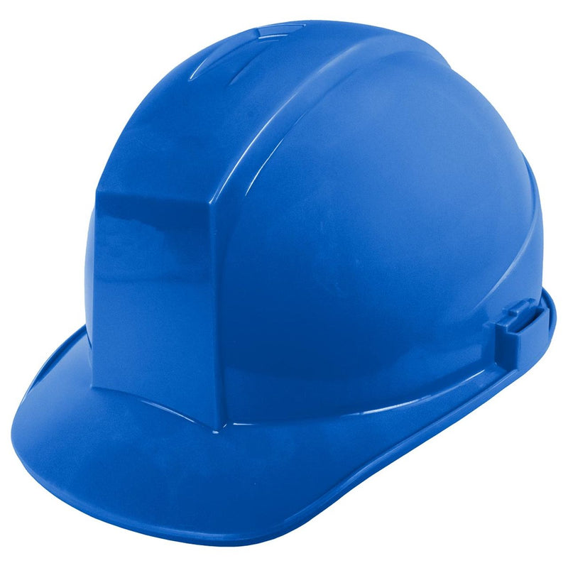 Rugged Blue Defender Cap Style Hard Hat, 6-Point Ratchet Suspension, RBH200, view 12 of 23