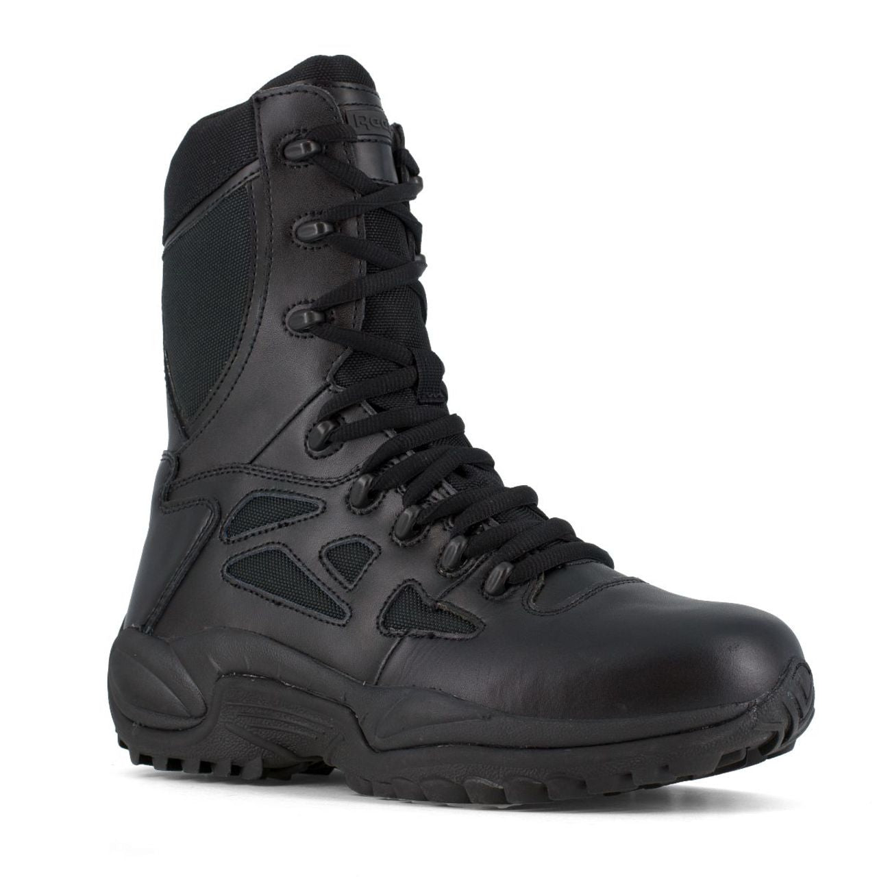 Reebok Men's 8" Rapid Response RB EH Soft Toe Stealth Boots, RB8875 Reebok Men's 8" Rapid Response RB EH Soft Toe Stealth Boots, RB8875