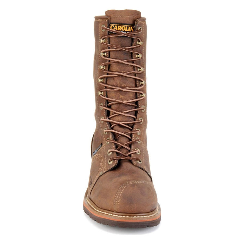 Carolina Men's Linesman 10" Waterproof EH Composite Toe Boots, CA1904, Cork Harness, view 3 of 6