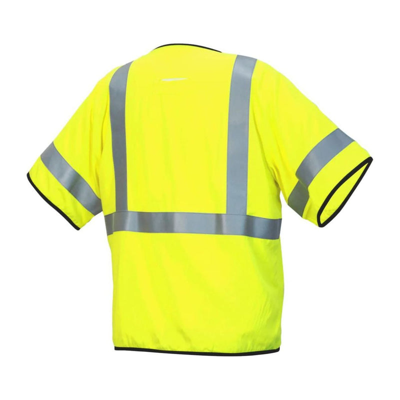Pyramex RVHL51FR Type R Class 3 Hi-Vis Flame Resistant Safety Vest, view 3 of 4