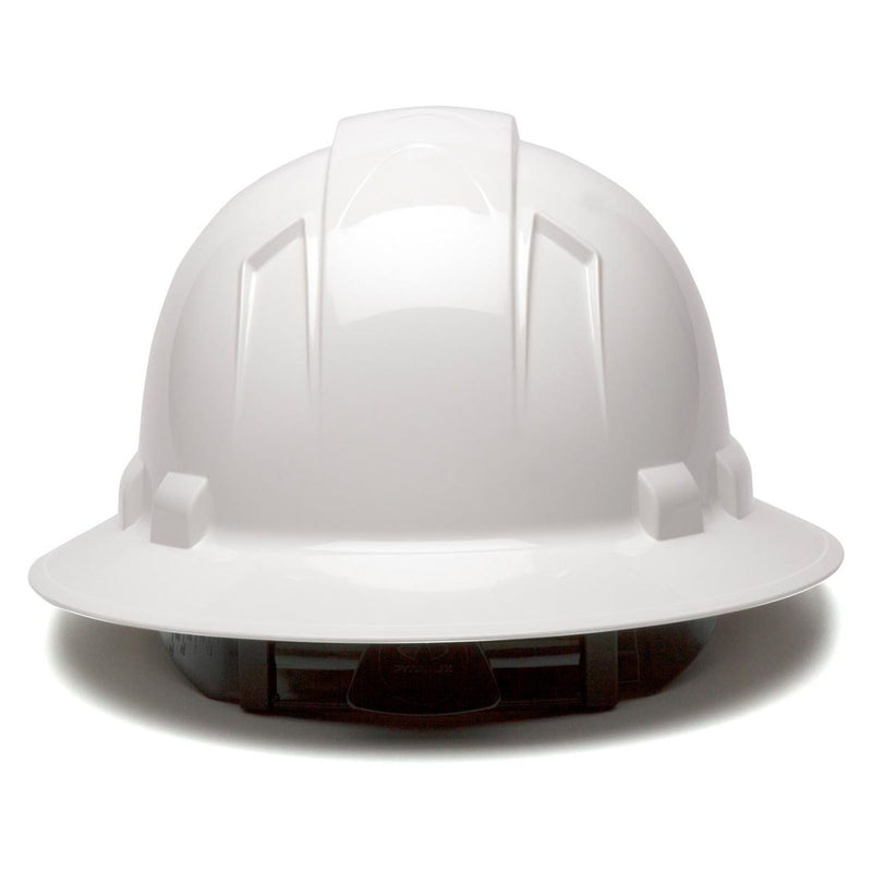 Pyramex Ridgeline Full Brim Hard Hat 6-Point Ratchet Suspension, view 10 of 14