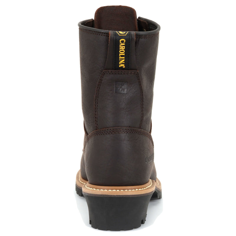 Carolina Men's Elm 8" Loggers EH Soft Toe Boots, 821, Briar Pitstop, view 5 of 6