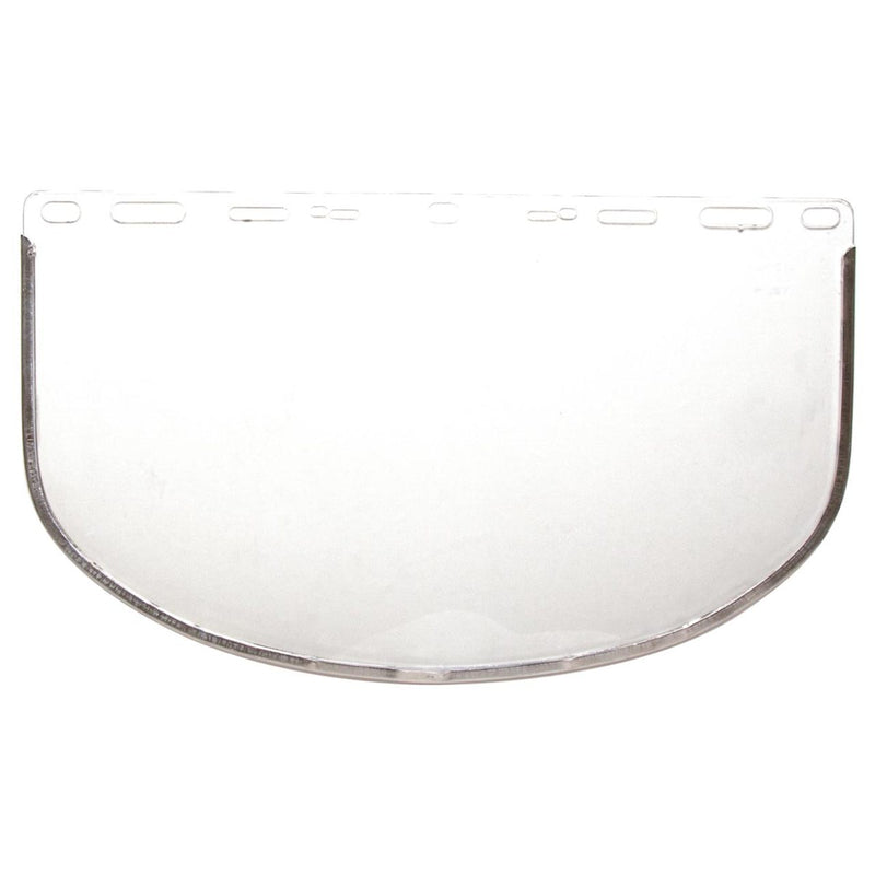 Pyramex Clear Aluminum Bound Polyethylene Face Shield - S1015, view 3 of 4