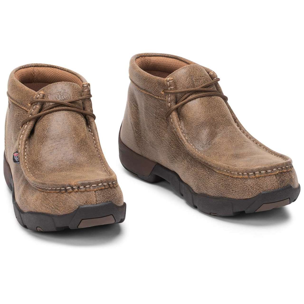Justin Men's Cappie 4" EH Steel Toe Boots, 237, Tan Justin Men's Cappie 4" EH Steel Toe Boots, 237, Tan