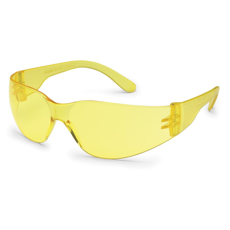 Safety Glasses, Amber Lens - MR0140ID, view 1 of 5
