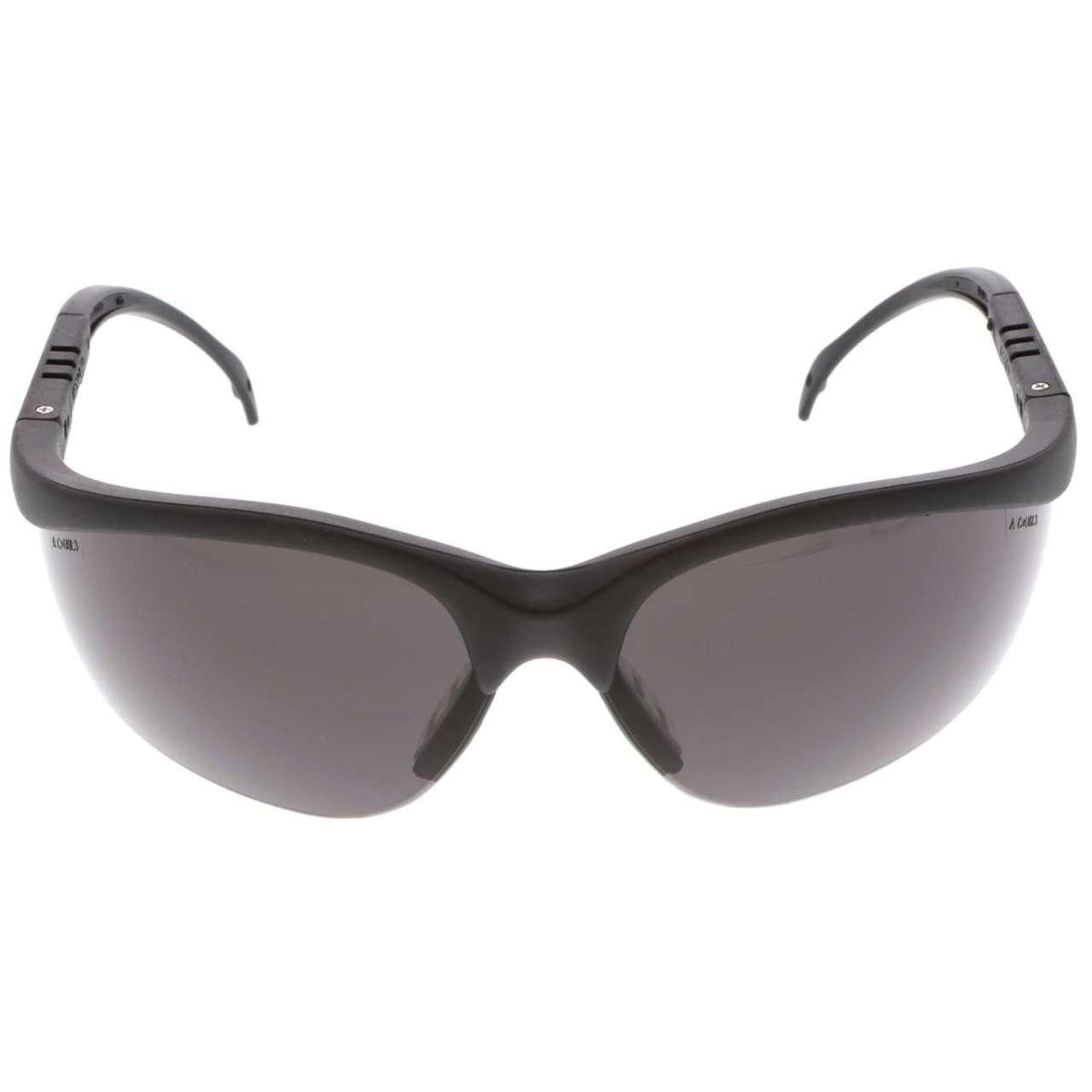MCR Klondike KD1 Series Safety Glasses - Black Frame - Gray Lens MCR Klondike KD1 Series Safety Glasses - Black Frame - Gray Lens