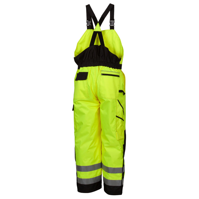 Pyramex RWB46 Type R Class E Hi-Vis Insulated Winter Bib, view 2 of 4