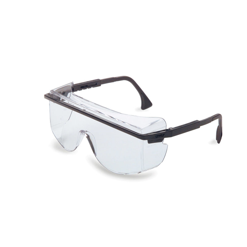 Uvex Astrospec 3000 Safety Glasses, Black Frame, Clear Lens, S1359, view 1 of 1