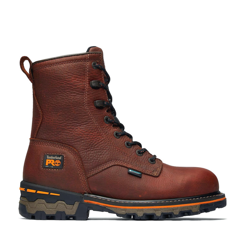 Timberland PRO Men's Boondock 8" Waterproof EH Soft Toe Work Boots, TB11113A2101, view 1 of 6