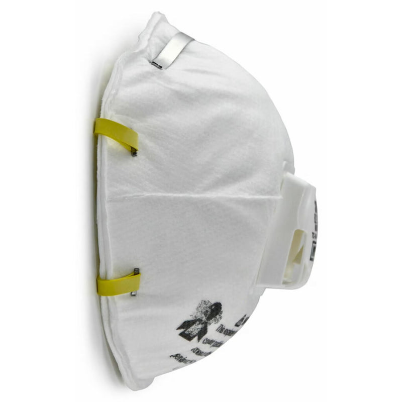 3M N95 Particulate Respirator USA Made, 8210V, White, view 4 of 8