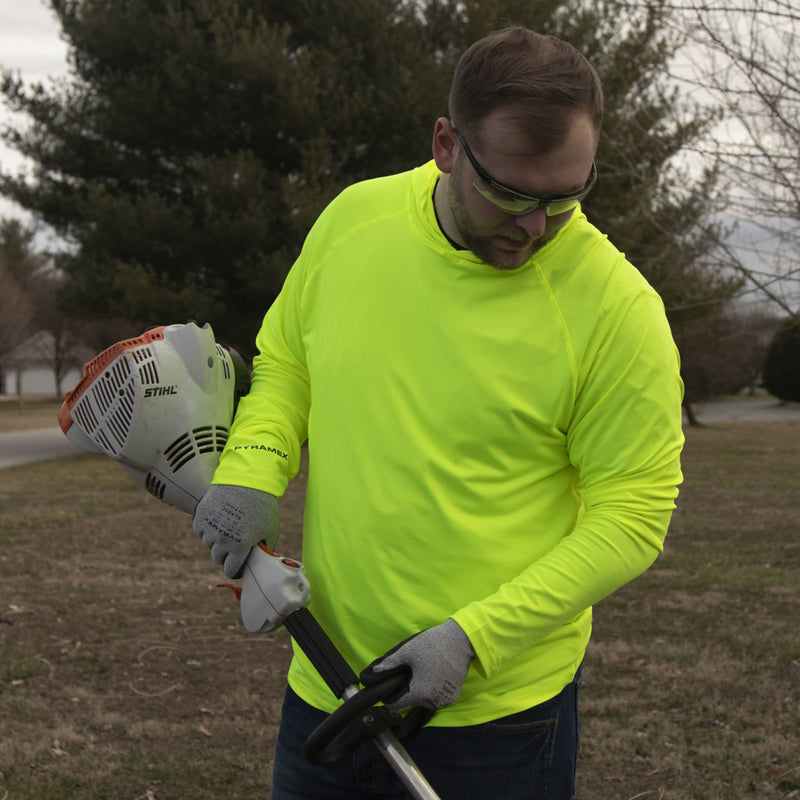 Pyramex RLPH1NS Hi-Vis Lightweight Hoodie, view 3 of 12