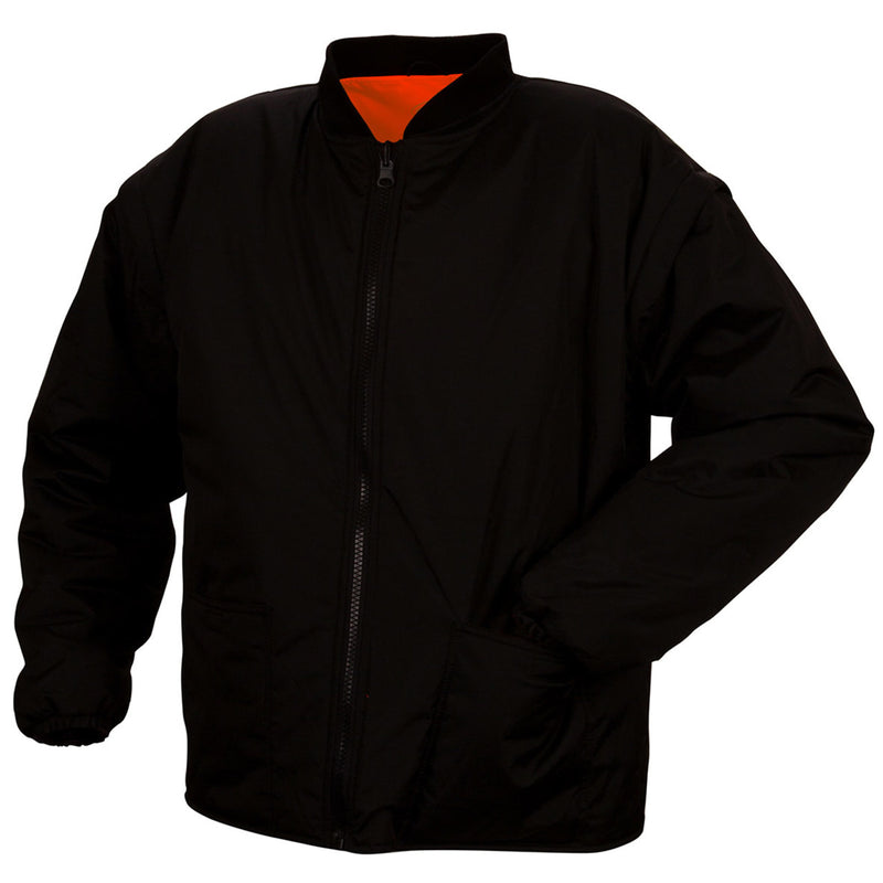 Pyramex RC7P35 Type R Class 3 Hi-Vis Waterproof 7-in-1 Parka with X-Back, Hi-Vis Orange, view 3 of 8