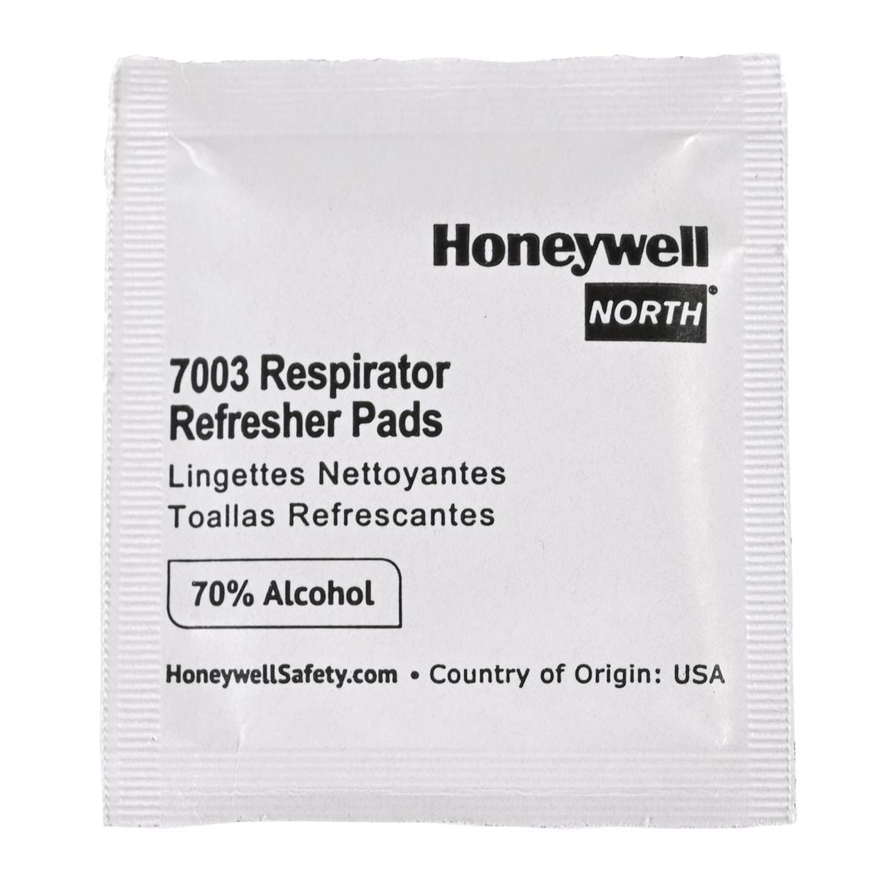 Honeywell North Respirator Refresher Wipes 7003-H5 - Box of 100