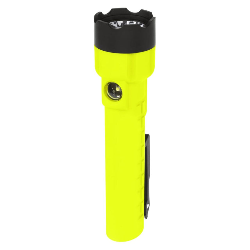 Nightstick Intrinsically Safe Dual-Light Flashlight w/Magnets - 3 AA (not included) - Green - UL913, view 6 of 9