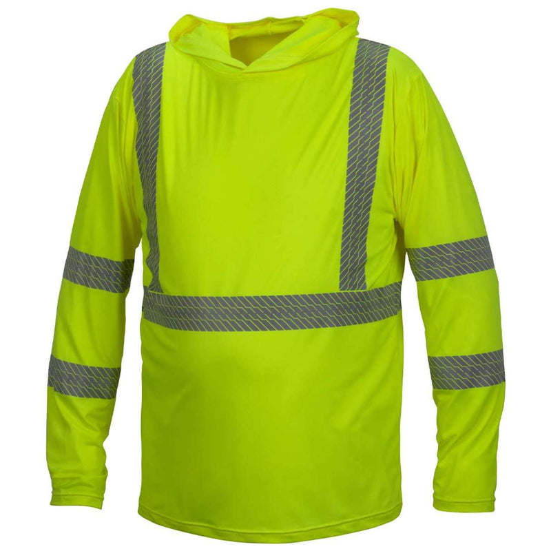 Pyramex RLPH1 Type R Class 3 Hi-Vis Lightweight Hoodie, view 1 of 9
