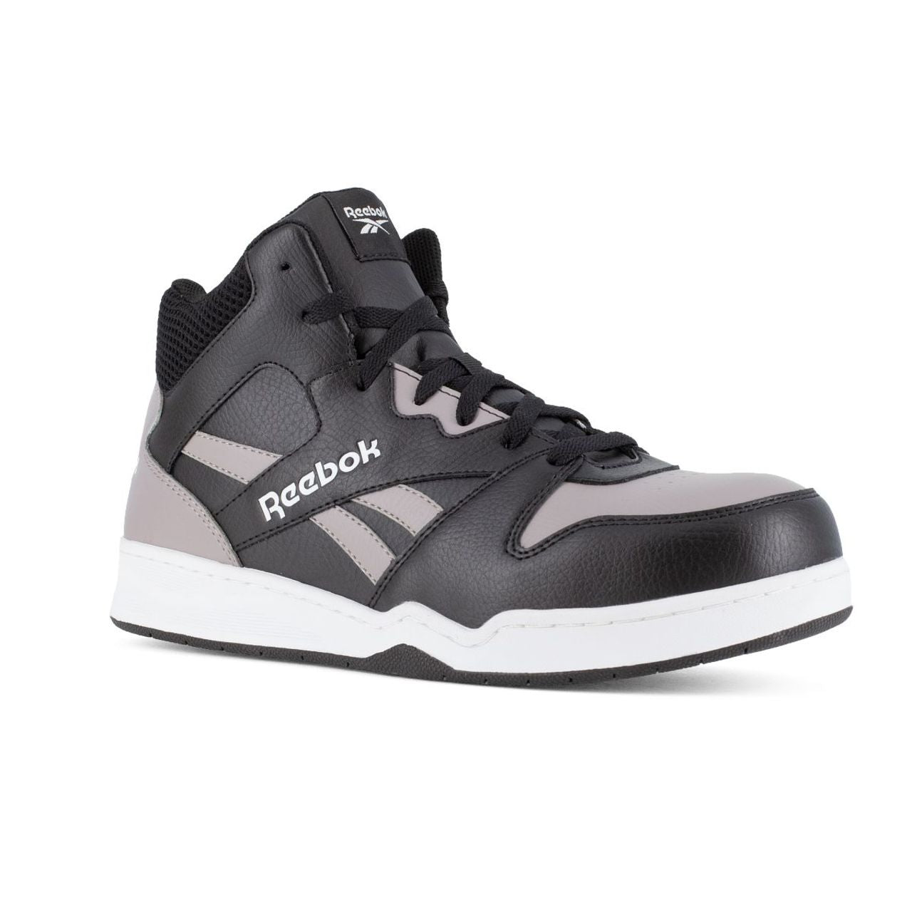 Reebok Men's Work ESD Composite Toe Sneakers, Grey and Black RB4131 Reebok Men's Work ESD Composite Toe Sneakers, Grey and Black RB4131