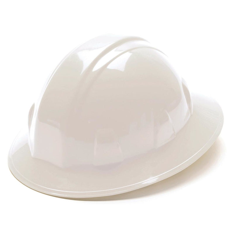 Pyramex SL Series Full Brim Hard Hat 6-Point Ratchet Suspension, view 1 of 12